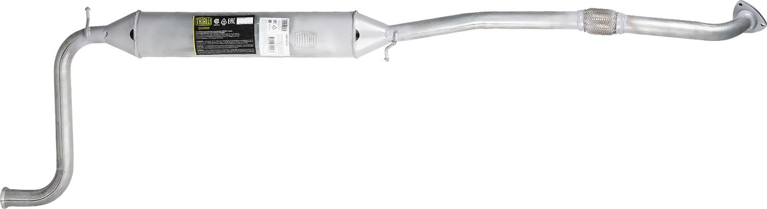 Глушитель Trialli (алюминий / сталь). Артикул EAM 0356