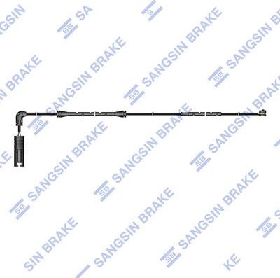 Датчик износа тормозных колодок  Sangsin Hi-Q задний для BMW X5 I (E53) 2000-2006. Артикул SWS1104