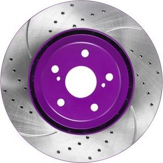 Тормозной диск NiBK передний для Lexus RX III 2008-2015. Артикул RN1578DSET