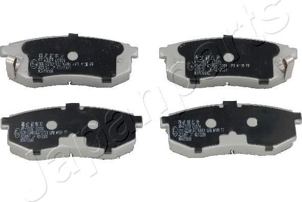 Тормозные колодки Japanparts. Артикул PP-H02AF