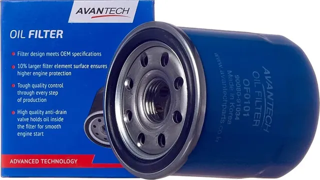 Фильтр масляный (Avantech). Артикул OF0101