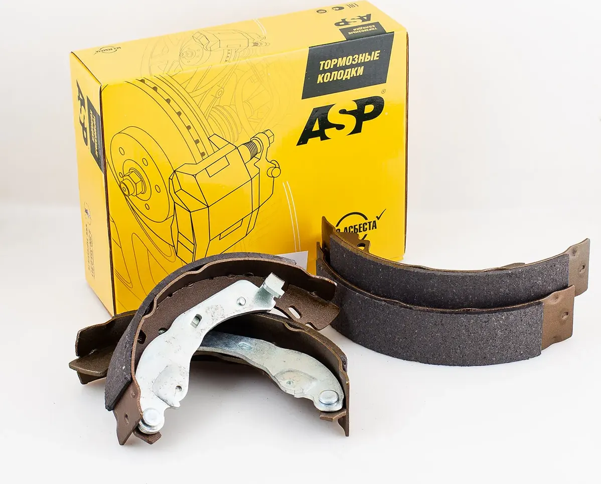 Задние тормозные колодки LADA Largus/RENAULT Logan Sandero (ASP). Артикул K270108