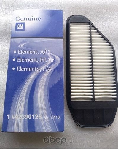 Воздушный фильтр General Motors. Артикул 42390126