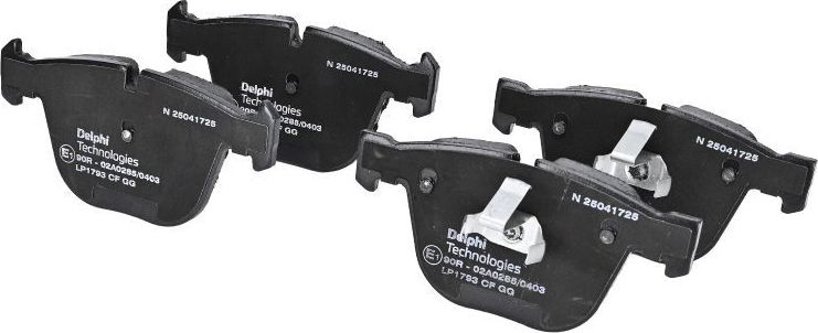 Тормозные колодки Delphi (Low-Metallic). Артикул LP1793