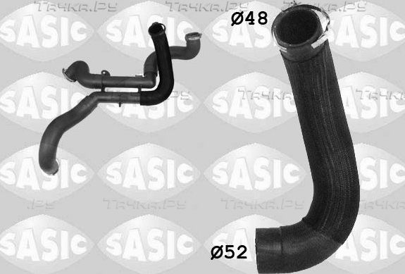 Патрубок интеркулера Sasic. Артикул 3330031