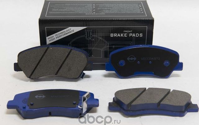 VBS3548PS VBS3548PS КОЛОДКИ ТО (Vite). Артикул VBS3548PS