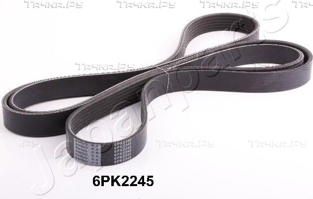 Приводной ремень поликлиновой Japanparts. Артикул DV-6PK2245