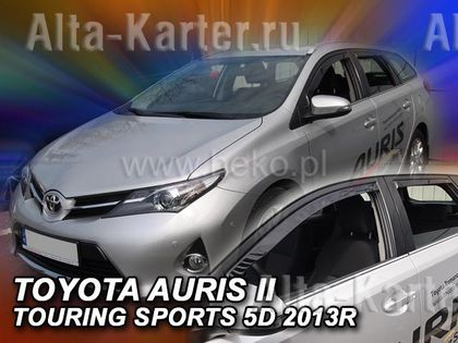 Дефлекторы Heko для окон Toyota Auris II Sports универсал 2013-2024. Артикул 29637