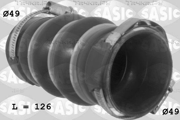 Патрубок интеркулера Sasic для Peugeot 3008 II 2016-2026. Артикул 3330016