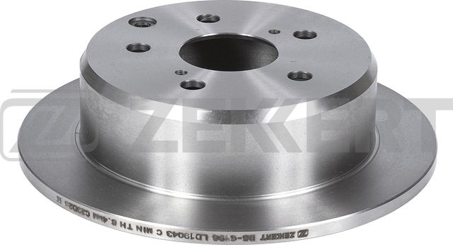 Тормозной диск Zekkert задний для Toyota Cresta V (X100) 1996-2001. Артикул BS-6196