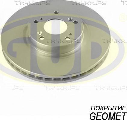 Тормозной диск G.U.D. передний для Honda CR-V IV 2012-2018. Артикул GDB880152