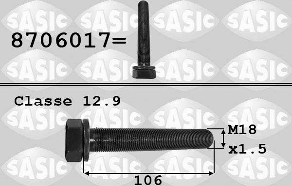 Винт коленчатого вала Audi A4 des 98  A6  A8  VW Passat  Crafter  LT II  III des 96  Transporte Sasic. Артикул 8706017