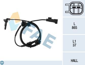 Датчик ABS FAE передний для Chevrolet Volt I 2011-2015. Артикул 78111