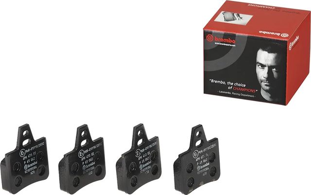 Тормозные колодки Brembo PRIME LINE задние для Citroen CX II 1985-1992. Артикул P 61 062