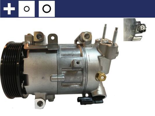 Компрессор кондиционера Mahle Behr для Peugeot 5008 I 2009-2017. Артикул ACP 956 000S