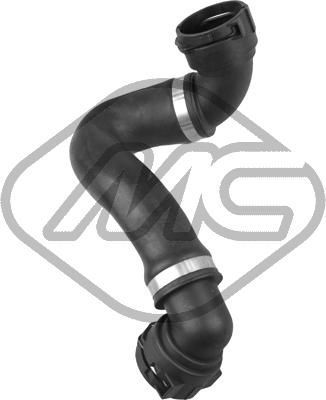 Патрубок радиатора (системы охлаждения) Metalcaucho для BMW X3 II (F25) 2010-2017. Артикул 77013