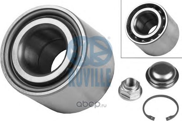 Подшипник задней ступицы. Агила. (Ruville). Артикул 5336