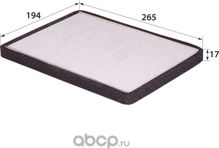 AC-093E CU2424 (фильтр салонный) (RB-Exide). Артикул AC093E