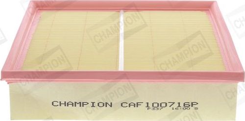 Воздушный фильтр Champion. Артикул CAF100716P