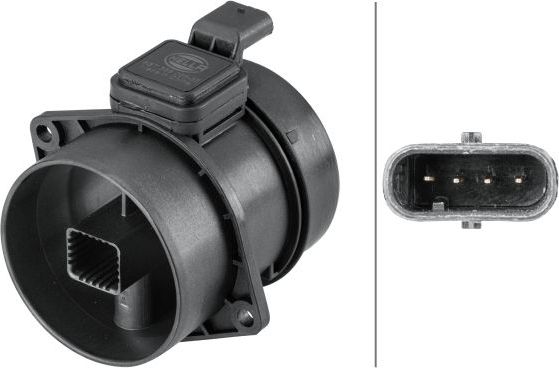 Датчик массового расхода воздуха (ДМРВ) Hella для Mercedes-Benz C-Класс III (W204, C204) 2010-2014. Артикул 8ET 358 095-331