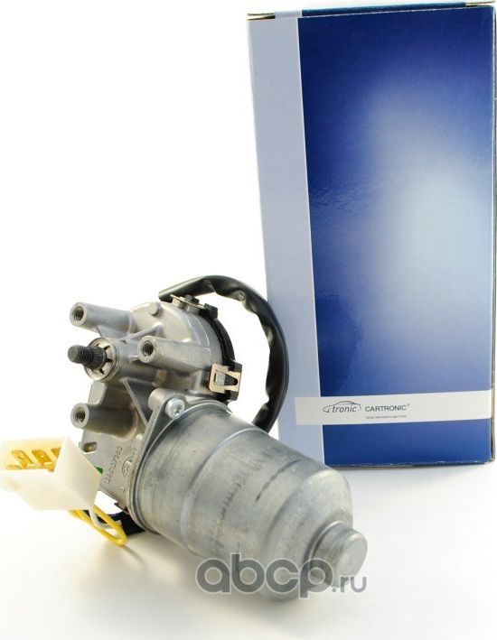 Моторедуктор Cartronic CRTR0101500 (3163-5205100 Ref., Белый прямоугольный разъе Cartronic. Артикул CRTR0101500