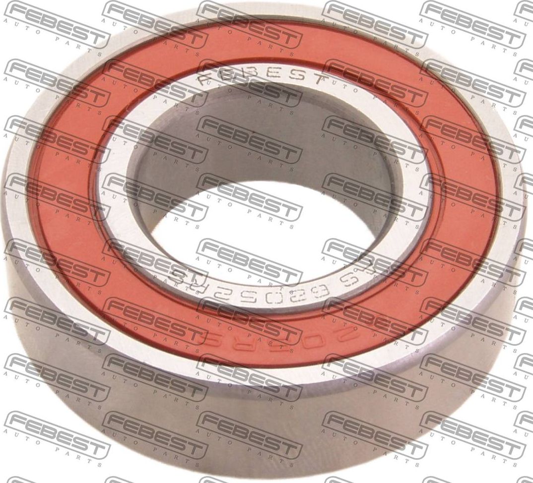 Подшипник шариковый 25x52x15 Febest. Артикул AS-6205-2RS