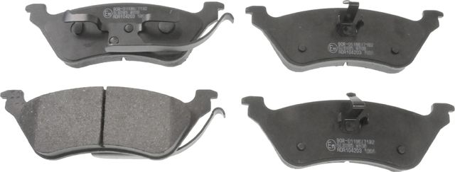 Тормозные колодки Blue Print задние для Chrysler Voyager IV 2000-2008. Артикул ADA104203