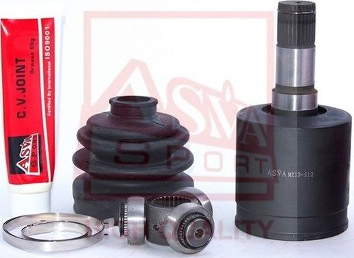 Шрус внутренний (граната) Asva передний левый для Mazda 626 III (GD) 1987-1992. Артикул MZID-512