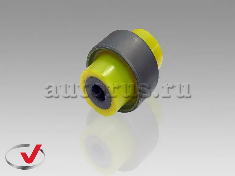Сайлентблок полиуретановый (задний) усиленный переднего рычага (Vtulka). Артикул 2506032