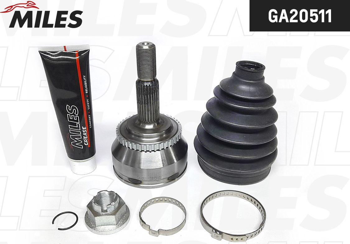 Шрус наружный (граната) Miles. Артикул GA20511