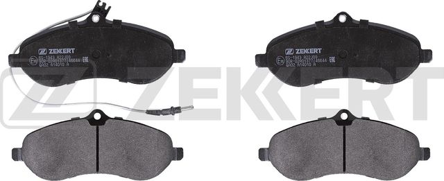 Тормозные колодки Zekkert передние для Fiat Scudo II 2007-2016. Артикул BS-1943