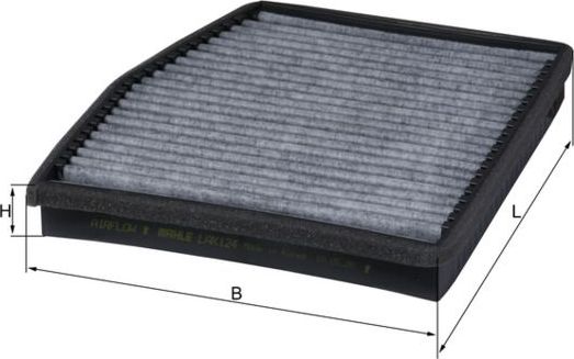Салонный фильтр Mahle-Knecht. Артикул LAK 124