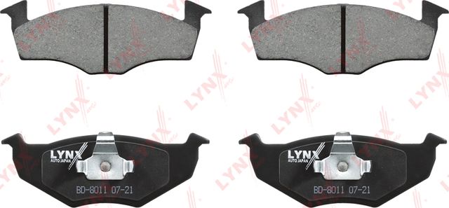 Тормозные колодки LYNXauto. Артикул BD-8011