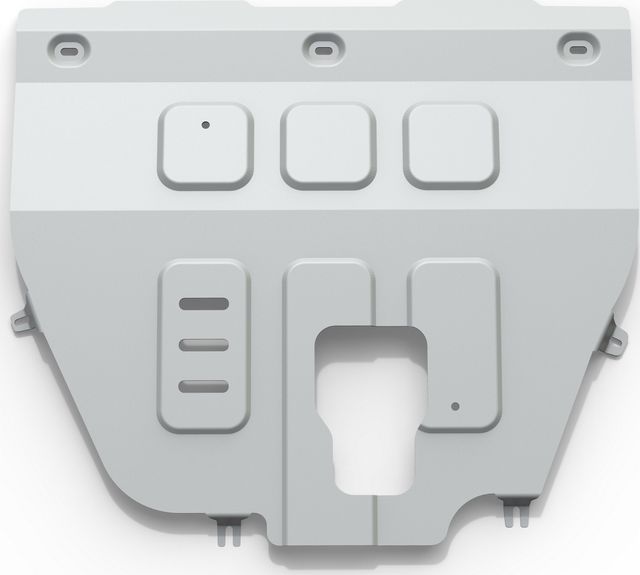 Защита алюминиевая Rival для картера и КПП Kia Sorento IV 4WD 2020-2026. Артикул 333.2853.1