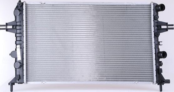 Радиатор охлаждения двигателя Nissens. Артикул 63095A