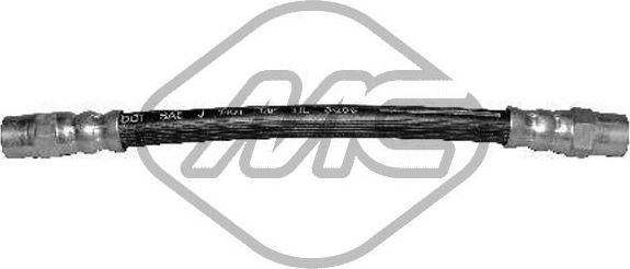 Тормозной шланг Metalcaucho задний для Audi 50 1974-1978. Артикул 96108