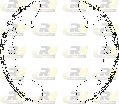 Тормозные колодки RoadHouse. Артикул 4154.00