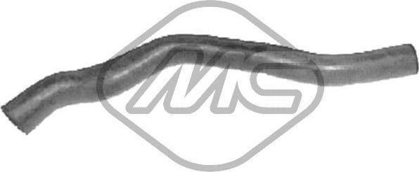 Патрубок радиатора (системы охлаждения) Metalcaucho. Артикул 07899