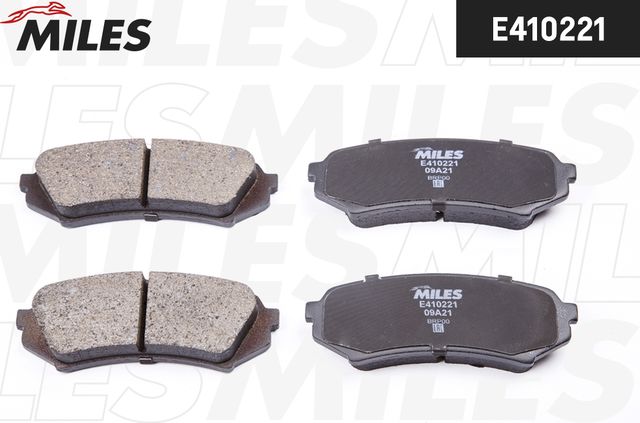 Тормозные колодки Miles (Low-Metallic). Артикул E410221