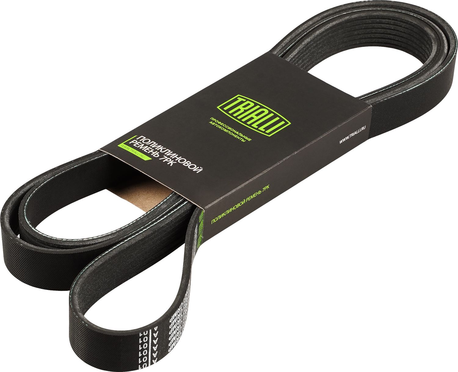 Приводной ремень поликлиновой Trialli (EPDM (Этилен-пропиленовый каучук)). Артикул 7PK2215