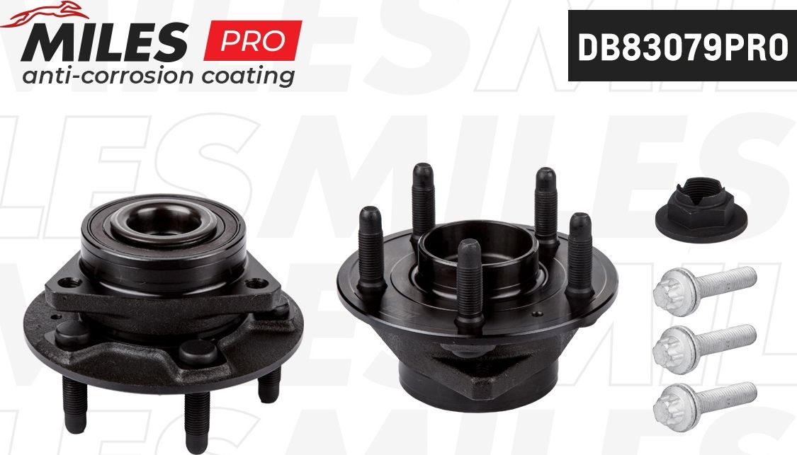 Ступица с подшипником OPEL INSIGNIA 08- пер.(с покрытием) (Miles). Артикул DB83079PRO