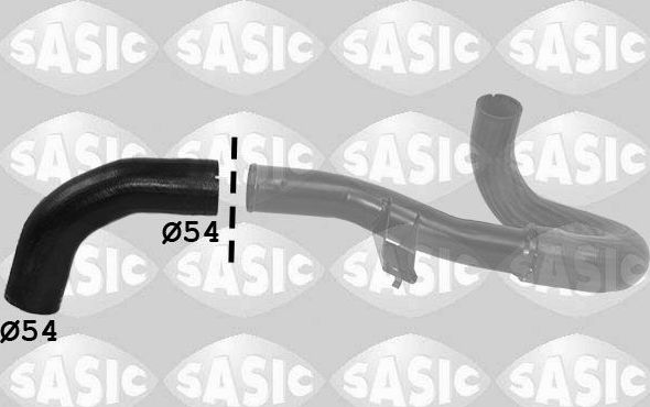 Патрубок интеркулера Sasic. Артикул 3336347