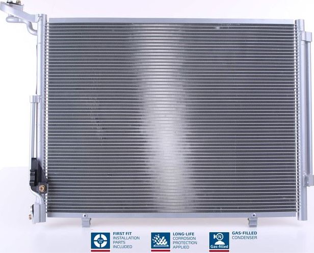 Радиатор кондиционера (конденсатор) Nissens (алюминий) для Ford Fiesta VII 2017-2026. Артикул 941092