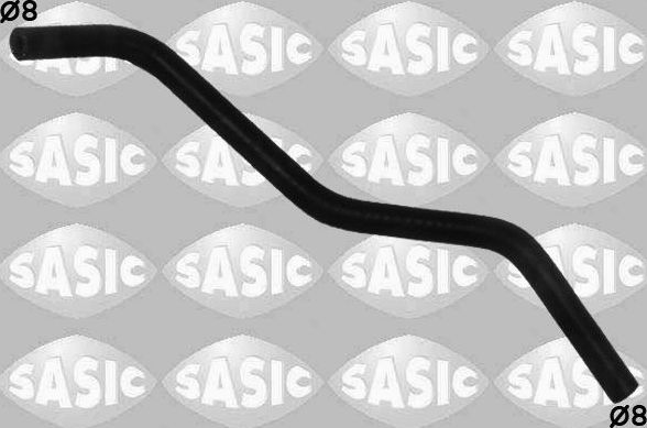 Патрубок радиатора (системы охлаждения) Sasic для Alfa Romeo MiTo I 2008-2018. Артикул 3406220