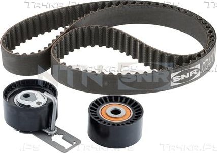 Ремень ГРМ с роликами (комплект) NTN / SNR для Citroen C3 Picasso I 2010-2015. Артикул KD459.59