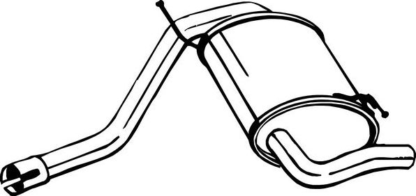 Глушитель Bosal. Артикул 200-113