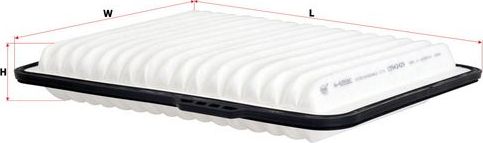 Воздушный фильтр Sakura для Hummer H3 2008-2010. Артикул A-65580