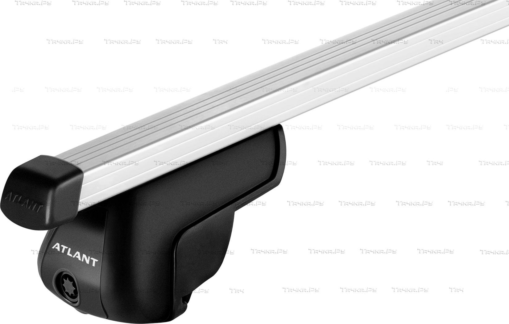 Багажник на интегрированные рейлинги Атлант (тип D) для Chery Tiggo 4 PRO 2022-2026 (Прямоугольные дуги). Артикул 8811-8726