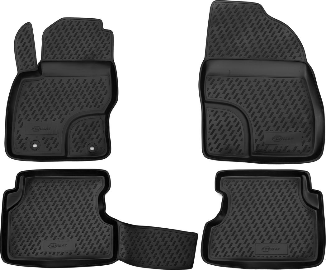 Коврики Format c повышенной износостойкостью для салона Ford Focus II 2004-2011. Артикул FORMAT.s000.5