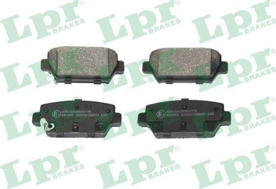 Тормозные колодки LPR. Артикул 05P2231